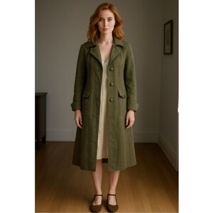 Kenneth Cole Reaction Cotton Trench